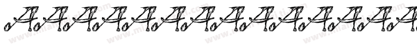 Fountaine Rough Script字体转换